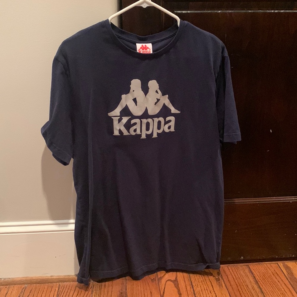 Navy Kappa XL T-Shirt w/ reflective Silver logo